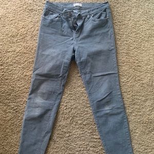 Madewell High Rise Skinny Cords